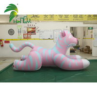 Hongyi Inflatables Tigre gonflable personnalisé en PVC, sphère gonflable pour homme