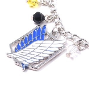 Anime Manga serie Attack on Titan Charm Charms pulsera - Product Image 4