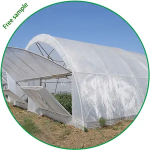 Filme plástico de estufa para legumes/flores/jardim, filme de plástico uv para estufa agrícola