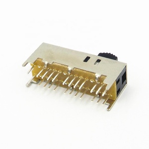 2 + 8 + 8 + 6pins 2 Row 6way điện trượt thiết bị chuyển mạch điện tử telerobot điều khiển từ xa Key 32*9.6 mét thẳng lưỡi - Product Image 3