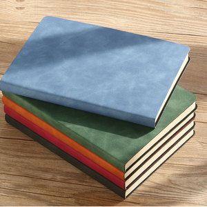 Soft Cover A5 Organizer Planner Leather Journal Notebook With Craft Paper Customized