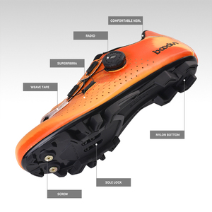 HBG 1423 chaussures de cyclisme résistantes à l'usure pour l'extérieur chaussures de VTT chaussures de vélo respirantes et durables pour unisexe - Product Image 6