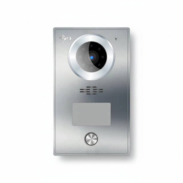 Smart Villa Door Intercom Smart Home IP Video Doorbell Intercom System with 1MP Color Camera Remote Unlock and Monitoring