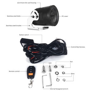 3 pouces 60W Whipless LED Laser Whip Light Switch Remote RGB Chase Antenne Sky Tracer pour UTV ATV RZR Can Am <span class=keywords><strong>Dune</strong></span> Buggy Truck Boat - Product Image 1