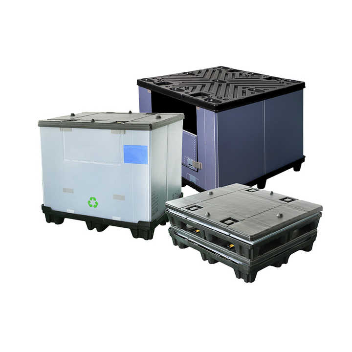 HDPE 1200*1000*1000mm Pallet Box Honeycomb Plastic Logistics ...