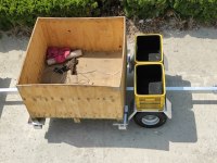 Trailer Pengangkut Buah Kebun dengan Bantalan Baja Galvanis Celup Panas Desain Anti-guncangan - Grosir Ekspor Pertanian