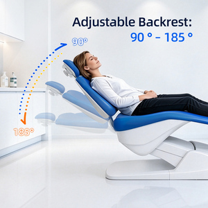 Fauteuil dentaire complet le plus vendu – Équipement dentaire tout-en-un – Unité dentaire complète pour dentiste - Product Image 2