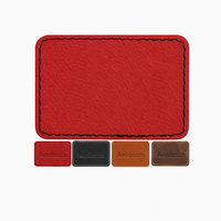 Étiquettes en cuir personnalisées en gros avec logo gaufré, à coudre sur les jeans, étiquettes à rivets, accessoires DIY pour vêtements, sacs, chapeaux, vestes, OEM