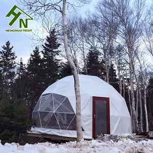 Meilleur prix de maison dôme 6m 7m tentes de <span class=keywords><strong>camping</strong></span> en plein air petit <span class=keywords><strong>chalet</strong></span> avec salle de bain pour hôtels - Product Image 1