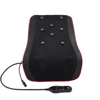 Oreiller de massage cervical électrique Shiatsu avec contrôle de la chaleur et de la minuterie, léger, pour le soutien du cou, appareil de massage pour le soulagement et le repos en voyage