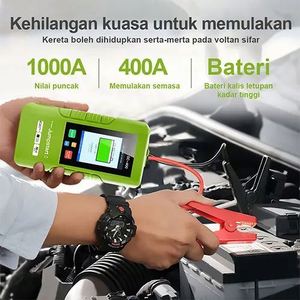 Démarreur de voiture multifonctionnel 3-en-1 SC400 : Démarrage du moteur, analyse de batterie et batterie externe - Product Image 5