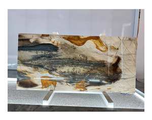 Marbre brun Dunhuang Frescos marbre pierre naturelle avec un design moderne pour les projets hôteliers - Product Image 2