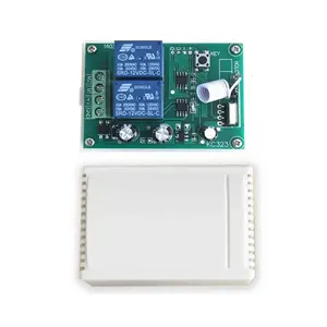 433Mhz DC 12V Universal Wireless Remote Switch Switch 2CH RF Relay Receiver Smart Home Automation Module For Garage Gate