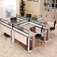 Solution de table de bureau ergonomique avec bureau modulaire et cloisons de bureau – Poste de travail confortable pour bureaux et hôpitaux