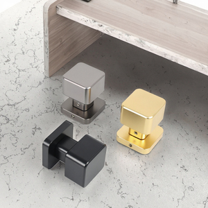Maniglia Invisibile Quadrata per Porta con Serratura a Chiavistello Nascosta per Bagno, Hotel, Appartamento - per Camera da Letto e Ripostiglio - Product Image 3