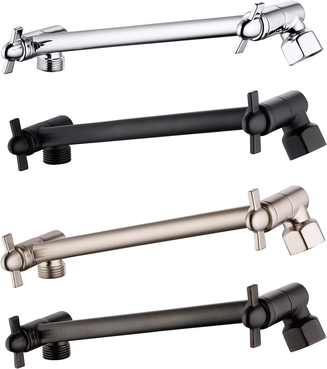 Bras De Tuyau De Pommeau De Douche Mural, Forme En S, Col De Cygne, Pommeau De Douche En Acier Inoxydable, Tube D'extension Pour Accessoires HOHardware