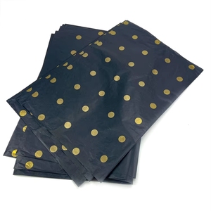 <span class=keywords><strong>Papier</strong></span> de soie kraft écologique personnalisé avec impression recto pour emballage cadeau - Product Image 4