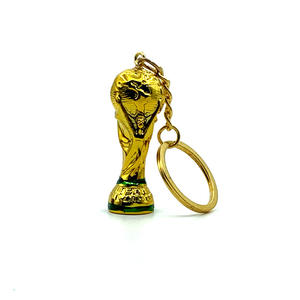 Porte-clés Trophée Football Strongman, Pendentif Coupe <span class=keywords><strong>de</strong></span> Football en Alliage, Pendentif <span class=keywords><strong>Ballon</strong></span> d'Or, Bijou Souvenir - Product Image 5