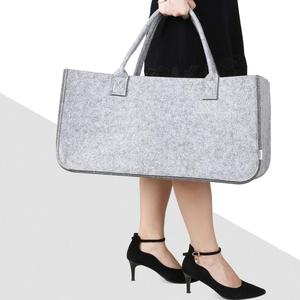 Cesto <span class=keywords><strong>in</strong></span> <span class=keywords><strong>Feltro</strong></span> Pieghevole Grande per Giardino, Picnic, Giocattoli, Giornali, Riviste, Shopping, Legna da Ardere - Product Image 2