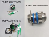 Cable de Fibra Óptica 24FA98PN Equipado con Conector Triax, Conector Macho y Conector de Conexión
