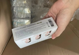 Ensemble de ventouses faciales en silicone de massage anti-âge de qualité alimentaire pour <span class=keywords><strong>acupuncture</strong></span> à ventouses sèches - Product Image 3