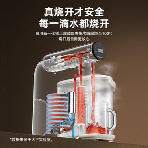 Distributeur d'eau chaude instantanée Daewoo, blanc laiteux, 3L, chaud et froid, de comptoir, chauffage intelligent automatique - Product Image 4