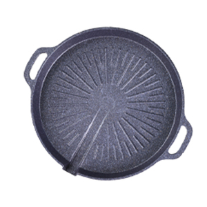 Poêle <span class=keywords><strong>à</strong></span> griller antiadhésive de camping en fonte d'aluminium Poêle <span class=keywords><strong>à</strong></span> griller de camping Plaque chauffante antiadhésive robuste Camping <span class=keywords><strong>Van</strong></span> Life - Product Image 1