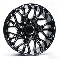 Neue Bestseller Modifizierte 20X12 8X165.1 Aluminiumlegierung Felgen Passend für Hummer H2, Dodge Ram 2500 Pickup und SUV