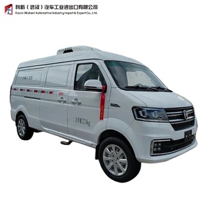 Camionnette <span class=keywords><strong>frigorifique</strong></span> diesel manuelle DFAC neuve pour la livraison de crème glacée, mini-<span class=keywords><strong>camion</strong></span> congélateur, <span class=keywords><strong>camion</strong></span> de chaîne du froid pour aliments - Product Image 1