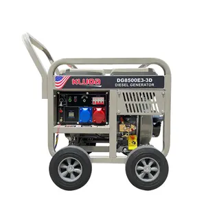electricity backup 5kw 5kva 380V 3 phase silent diesel generators for home whole house emergency