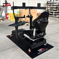 Châssis de simulateur de course réglable en profilé aluminium 40120 haute résistance, accessoires de simulateur de course