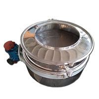 Tamis vibrant automatique personnalisé de grande capacité \ Poudre pour la farine de tapioca Tamis vibrant à décharge directe par le bas
