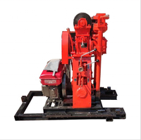 Plateforme de forage dynamique pour l'exploration géologique, plateforme de forage à moteur diesel, plateforme de forage à gros diamètre pour l'échantillonnage de carottage, plateforme de forage hydraulique pour sol SPT, 50 m, 75-108 mm, OEM