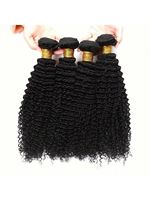 Mèches de cheveux humains bruts d'un seul donneur, vierges indiens 11A, cuticules alignées, dentelle transparente, teintables, thermo-redressables