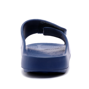 Pantoufles <span class=keywords><strong>orthopédiques</strong></span> avec sangle velcro pour hommes personnalisés avec soutien de la voûte plantaire coussin de massage des orteils <span class=keywords><strong>ouverts</strong></span> pour pieds plats confort d'été - Product Image 5