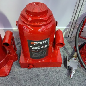 Gato de botella hidráulica Epont CRIQUE, elevación de coche, hierro fundido, certificación GS CE, altura de elevación de 150mm - Product Image 2