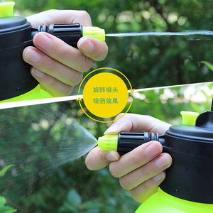 Pulverizador manual de mano de 2L con punta de pulverización ajustable por presión de aire para riego de jardín, cuidado de flores y control de plagas - Product Image 1