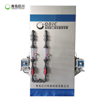 Générateur de dioxyde de chlore pour désinfection d'eau en milieu hospitalier, avec contrôle automatique, réacteur en alliage et moteur de pompe haute performance