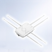 WiFi Extender Outdoor Long Range AX3000 WiFi 6 3000Mbps Dual Band Outdoor Access Point Repeater Router 6x5dBi Antennas