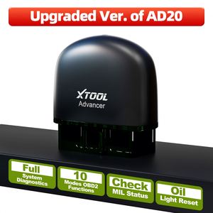 Mới nhất ad20 xe công cụ OBDII Scanner cho hệ thống động cơ mã chẩn đoán đọc xe máy quét làm việc với iOS/<span class=keywords><strong>Android</strong></span> - Product Image 2