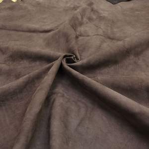 Double Sided Nubuck Baby <strong>Calf</strong> <strong>Leather</strong> Water Dyed Genuine Cow <strong>Leather</strong> for Garment - Product Image 1