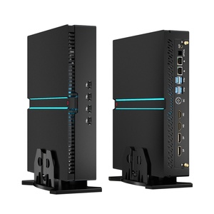พีซีเกมมิ่งขนาดเล็ก รุ่น Power Mini PC Gamer I9 14900F I7 14700F NVI-DIA RTX 4070 12G 2xDDR5 ระบบปฏิบัติการ Win-dows 11 Pro คอมพิวเตอร์ตั้งโต๊ะสำหรับเล่นเกม WiFi6 MV300 - Product Image 1