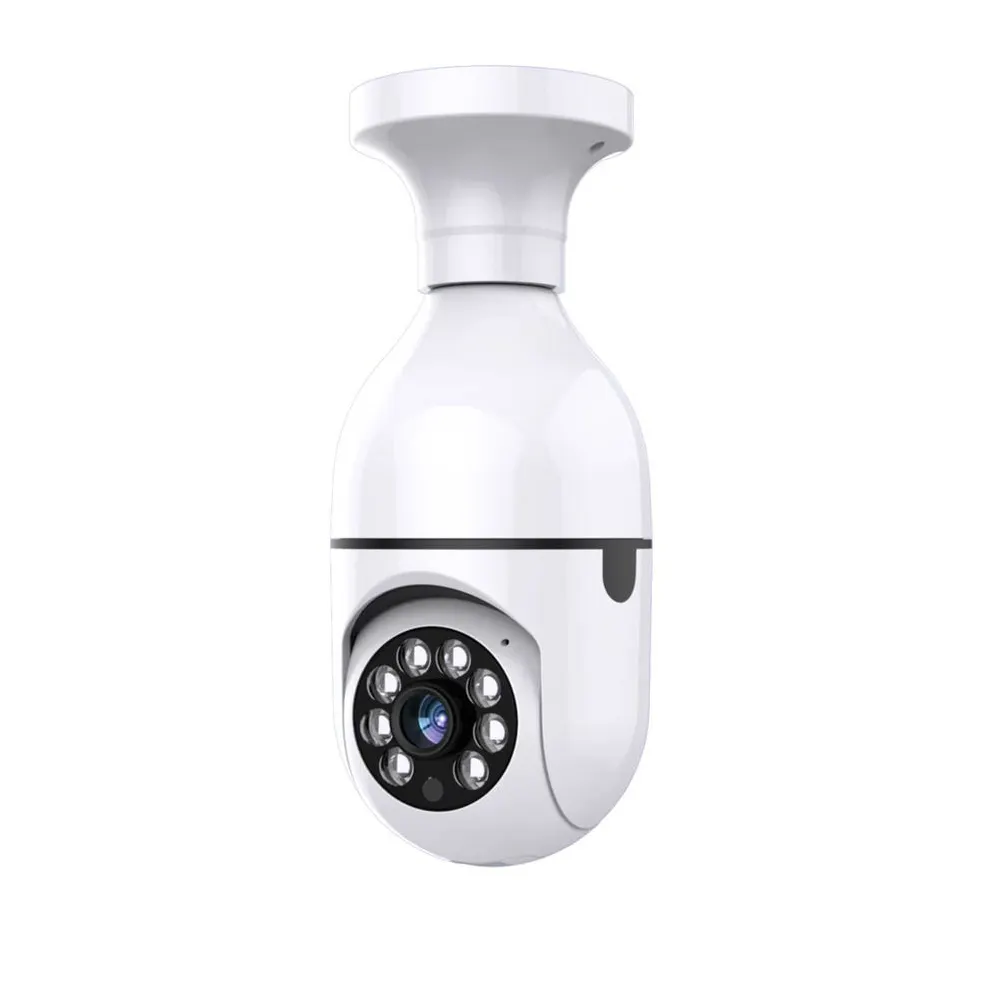 720P Ptz Draadloze Lamp Camera E27 Lamp Wifi Bewakingscamera Smart Telefoon Remotes Ptz Camera Door App Nachtzicht Bewegingsdetectie