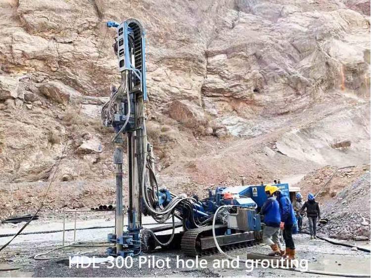 HDL-300 non-explosive dust-free Tunnel rig