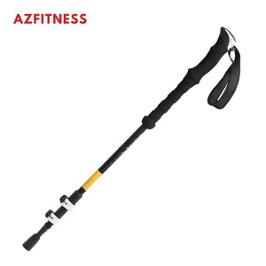 Bâtons <span class=keywords><strong>de</strong></span> Trekking télescopiques ultralégers, à serrure externe, accessoire en acier au tungstène, en Fiber <span class=keywords><strong>de</strong></span> carbone, ultra-léger, pour la randonnée, d'alpenstock - Product Image 3