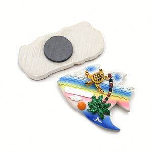 Hot Sales Customized Logo Souvenirs Gift Low MOQ 3D Resin Souvenir Custom <b>Fridge</b> Magnet - Product Image 3