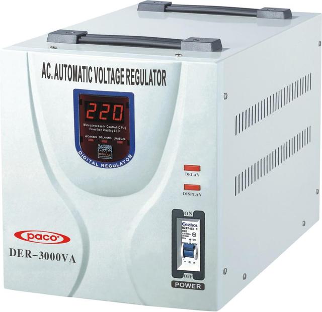 3kva Digital Automatic Voltage Regulator/3000watt Stabilizer for Portable Generator Home Used