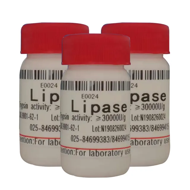 ให้คุณภาพสูงResearch Reagent Lipase (Pocineตับอ่อน) CAS 9001-62-1