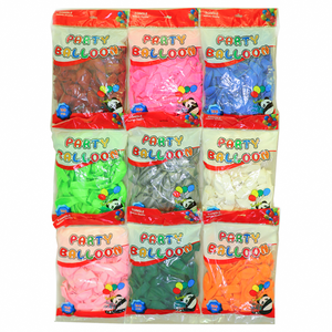 Bán Buôn 10 Inch 100Pcs Gói <span class=keywords><strong>Latex</strong></span> Bóng Sinh Nhật Trang Trí Helium Vòng Tiêu Chuẩn Bóng Bay - Product Image 3