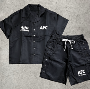 Set Personalizzato di Pantaloncini <span class=keywords><strong>e</strong></span> Maglietta in Nylon, Stile Hip Hop, 100% Nylon con Stampa Serigrafica, Completo Sportivo per Uomo - Product Image 2